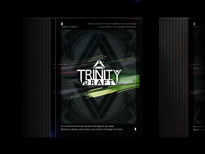 LTCGスリーブ 01 TRINITY DRAFT(黒)〈60枚〉